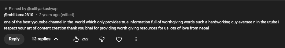 Student review