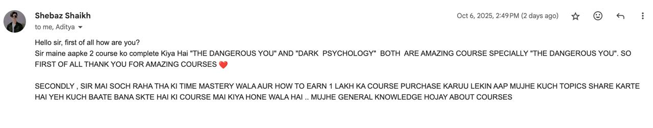 Student review